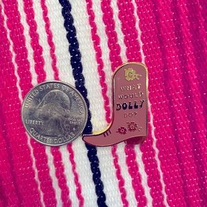 What Would Dolly Do Pin